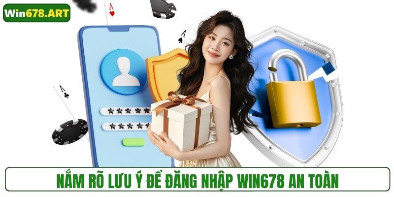 Nắm rõ lưu ý để đăng nhập WIN678 thành công 